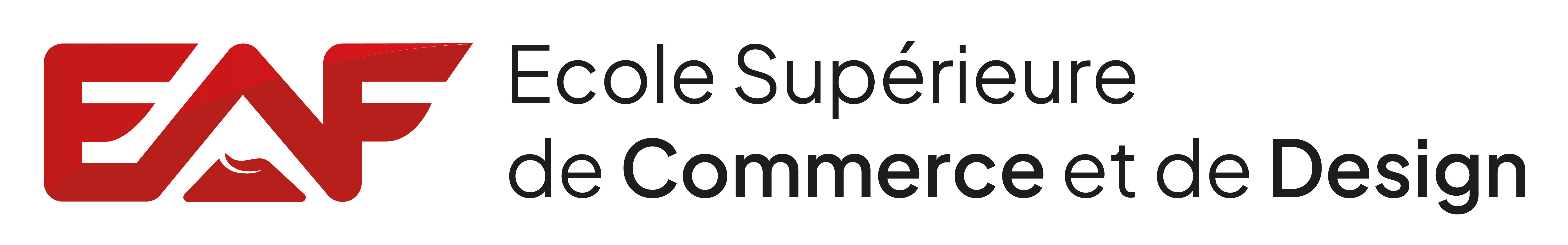 Logo EAF – École Supérieure de Commerce et de Design